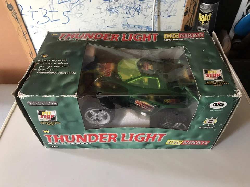 GIG NIKKO THUNDER LIGHT FORMULA SUPERBUGGY VINTAGE GIG SCALA 1:20 - Immagine 1 di 4