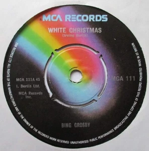 Bing Crosby - 7" UK 45 - White Christmas  - MCA Records - MCA 111 - NWS - VG+/M - Picture 1 of 1