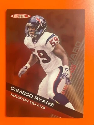 2007 Topps Total Award Winners #AW9 DeMeco Ryans Houston Texans - Image 1 of 2