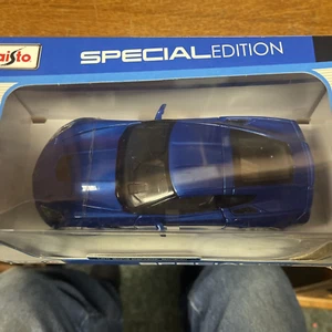 2014 Chevrolet Corvette C7 Stingray - blau Diecast Maßstab 1:24 - Maisto - 31505BL - Bild 1 von 9