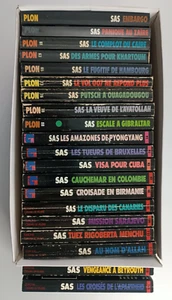 KONVOLUT 20 Bücher " SAS " / Gérard De Villiers (PLON) (Lot01) - Bild 1 von 7