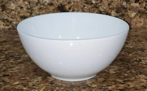 1 CRATE & BARREL Aspen Porcelain White Coupe Cereal Soup Bowls 6.25" for Replace - Picture 1 of 6