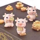 New Year Fortune Resin Craft Ox Year Ornaments Cattle Miniatures Figurine