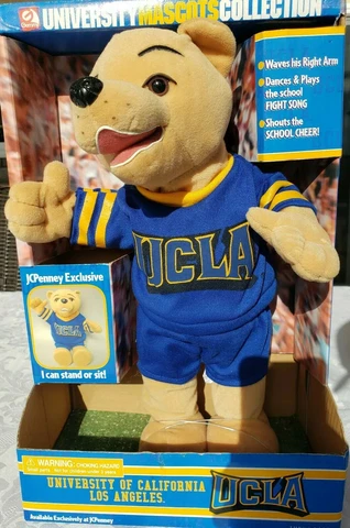 RARE JC Penney UCLA Bear University Mascots Collection New Never Open.       S6 Cover
