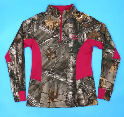 REALTREE  Women's Long Sleeve Pullover, Size: Medium (38-40).Camo. - Image 1 of 4