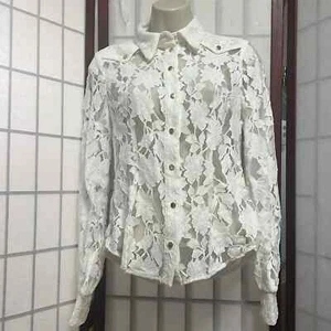 KAREN MILLEN SPITZE NEU MIT ETIKETT BLUSE GRÖSSE 4 - Bild 1 von 6