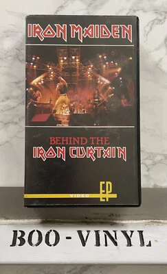 iron maiden behind the iron curtain video vhs Ep. Vg+ Condition - Bild 1 von 4
