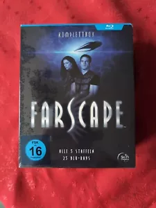 FARSCAPE COMPLETE Season 1-4 & The Peacekeeper Wars GERMAN BLU RAY BOX SET - Picture 1 of 6