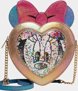 Danielle Nicole Disney Minnie Mouse Confetti Crossbosy Purse - Picture 1 of 5