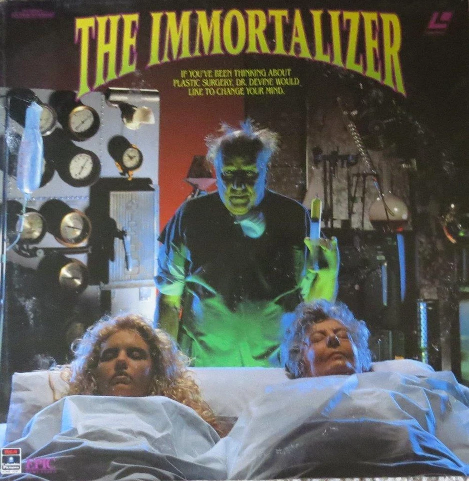 THE IMMORTALIZER  LASERDISC - Imagem 1 de 1