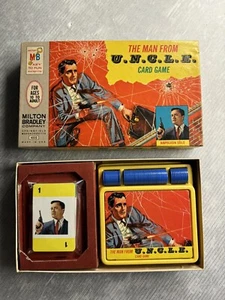 vintage THE MAN FROM U.N.C.L.E. 1965 CARD GAME 4532 Napoleon Solo complete - Picture 1 of 23