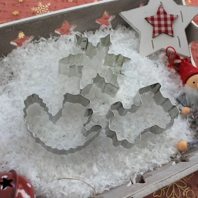 Ausstechformen-Set im Organza-Eichhörnchen,Eiskristall,Lok-100% Made in Germany - Bild 1 von 3