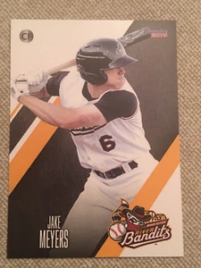 JACOB JAKE MEYERS Rookie Card Houston Astros MILB 2018 Quad Cities River Bandits - Picture 1 of 2