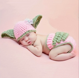 Girls Boys Baby Newborn Crochet Knit Costume Photo Photography Prop Outfits Cute