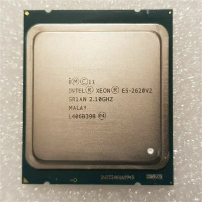 Intel Xeon E5-2620 V2 2.10 GHz SR1AN 6 Cores 12 Threads LGA2011 CPU Processor - Image 1 of 4