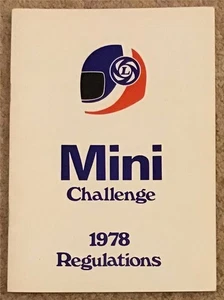 LEYLAND Cars MINI CHALLENGE Race REGULATIONS For 1978 - Picture 1 of 6