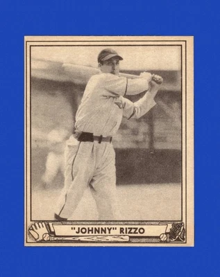 1940 Play Ball Set-Break #108 Johnny Rizzo EX-EXMINT *GMCARDS* - Image 1 of 2