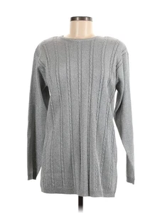 NWT Leslie Fay Women Gray Pullover Sweater S - Picture 1 of 2