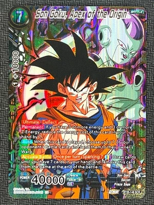 Dragon Ball 2025 TCG #BT25-148 SCR Son Goku Apex of The Origin Foto 1 de 2