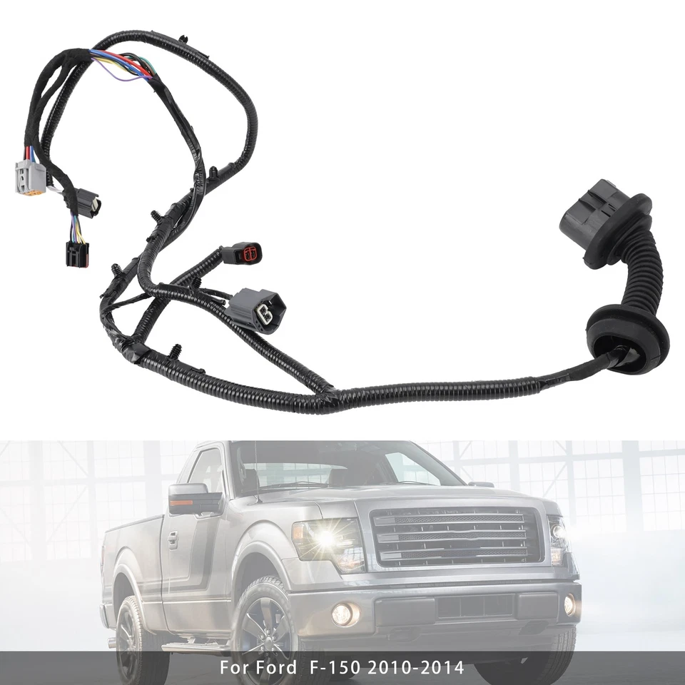 Left-Rear Door Harness with Rear Heated Seats AL3Z-14631-AAA Fit For Ford  F-150 Foto 1 de 4