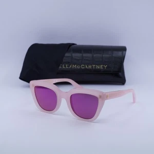 Gafas de sol Stella McCartney Kids SC4013IK 72U rosa brillante/violeta espejo 46-20-130... - Imagen 1 de 7
