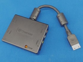 SEGA VGA Box for Dreamcast, Connect to PC, VGA Output, Used