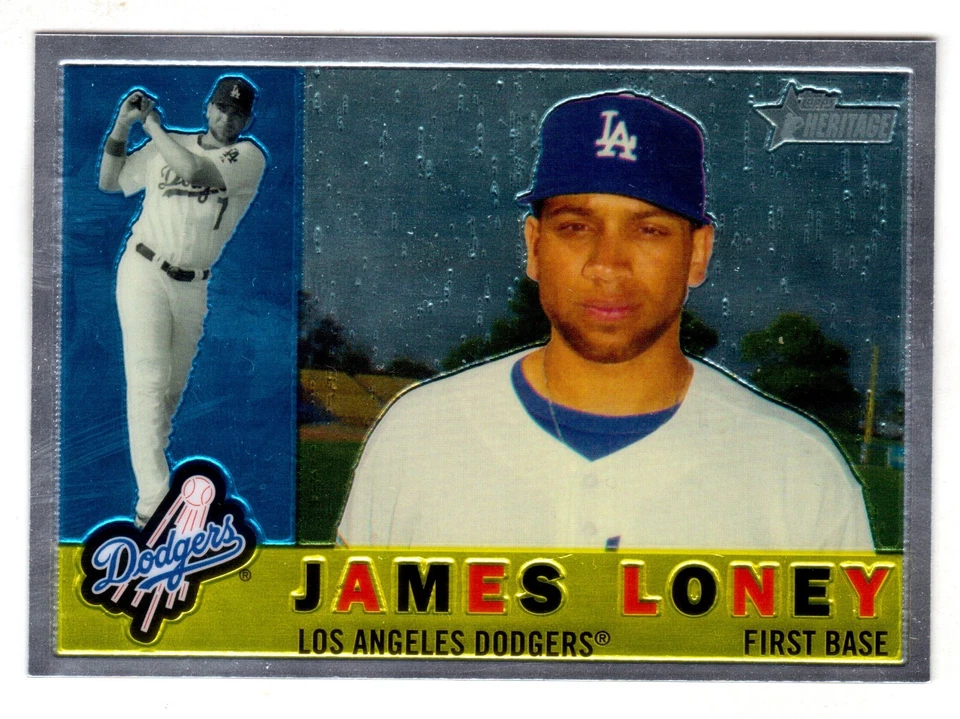 Topps Heritage #C49 James Loney 2009 cromo #1516/1960 Foto 1 de 1