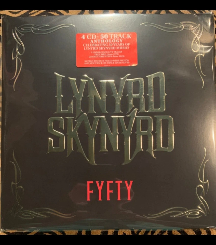LYNYRD SKYNYRD FYFTY  4 CD Box Set w/36 Page Photo Book Liner Notes New Sealed Foto 1 de 3