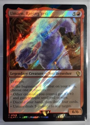 Umaro, Raging Yeti - Rare/Surge Foil - Comm.: FINAL FANTASY Collector Ed. EN/NM - Bild 1 von 2