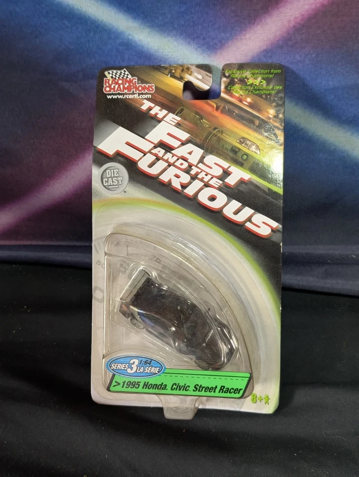 Racing Champions The Fast & the Furious 系列 3 1995 年本田思域街头赛车  — 第 1/4 张图片