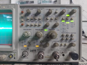 Tektronix 2465B 4 Channel 400 MHz Oscilloscope - Picture 1 of 9