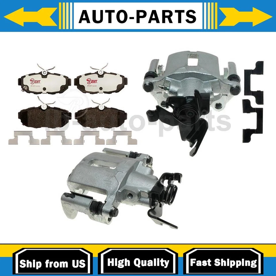 Juego de pastillas de freno de disco trasero, pinza de freno de disco 3x para Ford Mustang 3,7 L 2011-2014 Foto 1 de 4