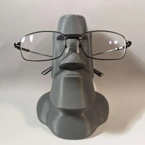 Moai Eyeglass Holder | 3D Printed End Table Home Decor - Picture 1 of 11