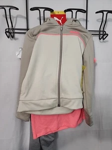 PUMA KIDS GIRLS 3 PIECE TECH FLEECE SET NWT SIZE 5 - Picture 1 of 3