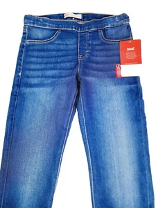 Levi's Jeggings Girls' Size 12 Skinny Pull On Mid-Rise Blue Stretch New Tags - Picture 1 of 7