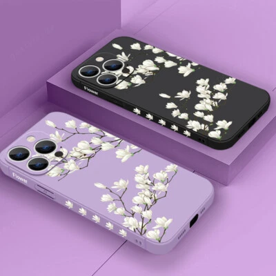 Phone Case For iPhone 16 15 Pro Max 14 13 12 Mini XR Soft Shockproof Slim Cover - Image 1 of 4