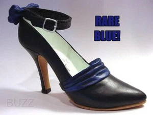 Smoking in blau SELTENE GCC Fliege Cummerbund Strass Absatz genau der richtige Schuh - Bild 1 von 3