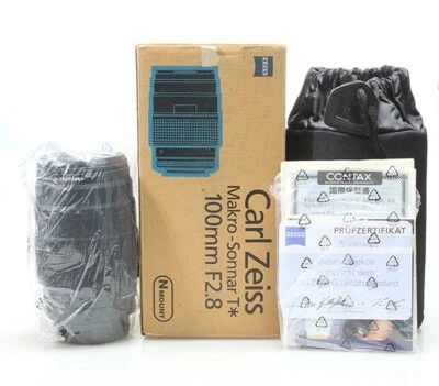 [FedEx]CONTAX Carl Zeiss Makro-Sonnar T* 100mm F2.8 N mount 15072968 - Image 1 of 4