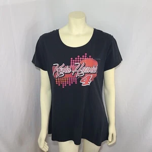 Kevin Harvick Womens Graphic Tshirt Nascar #4 sz XL - Picture 1 of 8