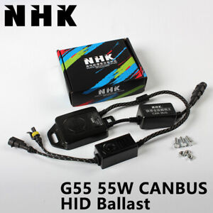 NHK HID Xenon Ballast 55W AC Conversion Kit For Fog Headlight OEM Replacement