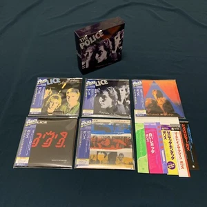 THE POLICE JAPAN 5 MINI LP CD PROMO BOX SET PROMO OBI UICY 93189~93 STING - Picture 1 of 5