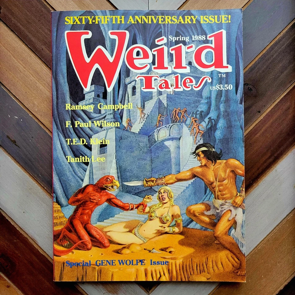 Weird Tales #290 (1988 Vol.50 #1) Gene Wolfe Issue HIGH GRADE Fantasy & Horror Foto 1 de 4