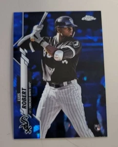 2020 Topps Chrome Sapphire #392 Luis Robert White Sox Rookie RC - Picture 1 of 2
