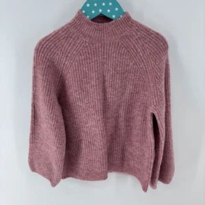 ZARA Kid's Red Classic Long Sleeve Wool Blend Cable Knit Sweater Size 3-4 Years - Picture 1 of 6