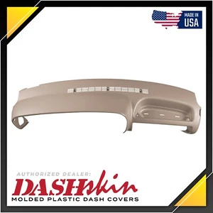 DashSkin Molded Dash Cover Overlay for 95-96 C1500 K1500 Silverado Sierra in Tan - Picture 1 of 5
