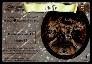 Harry Potter TCG Quidditch Cup #4 Fluffy Holo Foil - Picture 1 of 2
