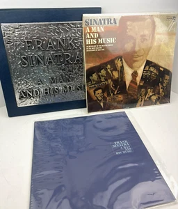 SEALED Frank Sinatra A Man And His Music Box Set Vinyl Record no signature - Picture 1 of 16