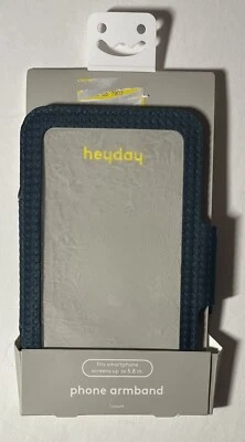 HeyDay Phone Running Workout Armband Fits Screens Up To 5.8 In. Dark Teal - image 1 of 2