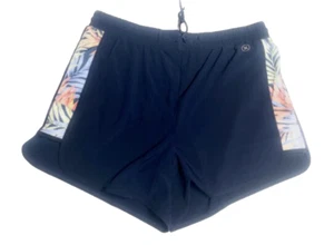 NWT Hurley Women's Board Short w/ Inner Brief lining,  Navy& Palm Desert, XL - Picture 1 of 3