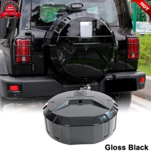 Glossy Black Rear Spare Tire Protective Cover Fits For GWM Tank 300 2020-2023 - Imagen 1 de 12